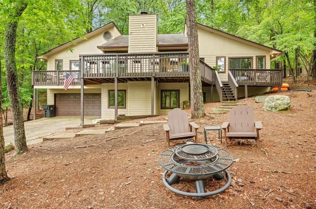 Waleska, Georgia — aerial view of the community